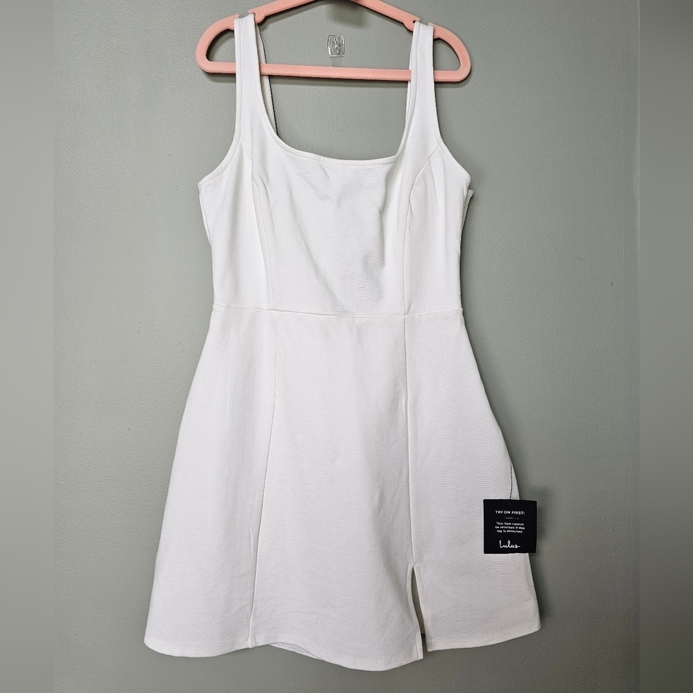 Lulus Always Admired White Sleeveless Mini Dress, Size Small - Picture 8 of 13